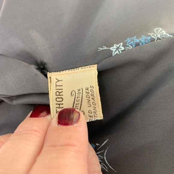 Vintage 60s Fur Label Authority Union Made Fur Open Coat - Picture 6 of 6